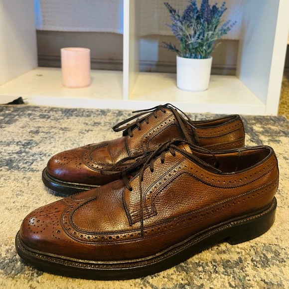 VINTAGE 9.5D FLORSHEIM IMPERIAL KENMOOR 93602. AF 1975 - Picture 3 of 12